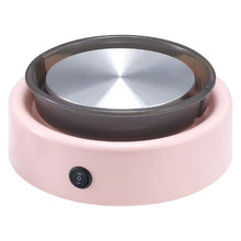 Mini Pottery Wheel 6" Turntable Forward/Reverse Rotation Adjustable Speed Electric Clay Wheel (Pink)