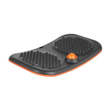 Balance Board Trainer for Adults Wooden Rocker Wobble Board Core Workout & Home Gym (Black)