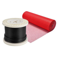 120 Sq.ft Electric Floor Heating Mat with Smart Thermostat & Decoupling Membrane 120V Radiant Floor Heating System for Tile Stone & Vinyl