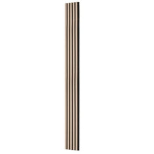 7.9 x 94.5 In Wood Slat Acoustic Panels for Modern Interior for Noise Reduction Silver Wood