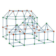 180 PCS Kids Fort Building Kit, STEM Construction Castle Toy Set