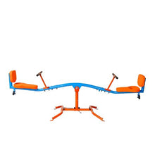 360° Swivel Kids Seesaw, Sit & Spin Teeter Totter, 300 lbs Capacity, Outdoor Toy for Ages 3+