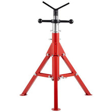 24 - 42 Inch Pipe Chain Vise with Tripod Stand for Plumbing and Pipe Work 1107B V