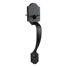 Matte Black Front Door Handle & Deadbolt Set with Interior Knob 20185-10B