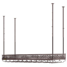 46.9 X 13 In  Hanging Wine Glass Rack for Bar Cafe Kitchen XR-JBJ001