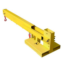 6000lbs Capacity Forklift Jib Boom Crane with 2 Hooks for Warehouse, Factories