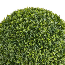 23 Inch Artificial Topiary Ball  for Decor Front Porch Outdoor Patio Garden Balcony Backyard and Indoor Home Wedding Green