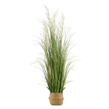 Artificial Reed Flower Grass 47" in Pot Premium PVC Fake Greenery Shrub for Indoor/Outdoor Home & Office Décor (Pack of 1)