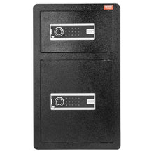 4.5 cu.ft  Double Doors Safe Box with Key Lock & Password for Money Documents Jewelry and Valuables