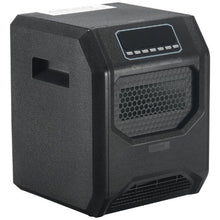 1500W Infrared Electric Space Heater with Remote, 3 Speeds, Timer, Overheat & Tip-Over Protection, Child Lock — LED Patio Heater for Bedroom, Living Room, or Studio