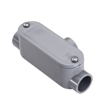 3 Inch PVC T-Type Conduit Body 1178TZ (Pack of 2)