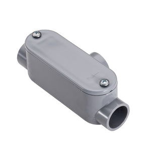 3 Inch PVC T-Type Conduit Body 1178TZ (Pack of 2)