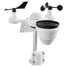 7-in-1 Wireless Weather Station 7-Inch Wi-Fi Display Solar-Powered Sensor Temperature Humidity Wind & Rain Monitoring