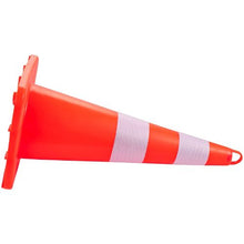 12" x 28" PVC Traffic Cones with Reflective Collars & Weighted Base