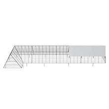 157.5 x 39.4 x 24.2 In ChickenTunnel Outdoor Run – Portable Coop for Chickens Ducks & Rabbits
