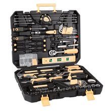 245-Piece Household Tool Kit Hammer Wrench Pliers & Storage Case for Home Repairs