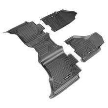 Dodge Ram Floor Liners 2013–2022 5-Piece TPE All-Weather Mats Custom Fit Crew Cab (Black)