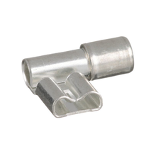 12-10 AWG Pan-Term Female Disconnect Right Angle Metal Sleeve DR10-250-L (Pack of 50)