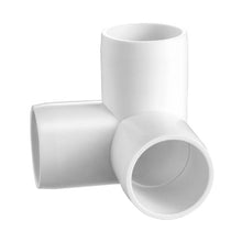 1" PVC Pipe Joints Elbow Connector 3-Way PVC Fittings (PACK of 10)