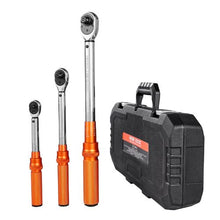 1/4, 1/2, 3/8 In Adjustable Torque Wrench Set with Adapters Extension HG-14381206