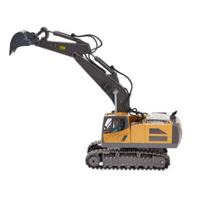 RC Excavator Toy, 1:14 Scale, 22-Channel Remote Control Digger with Metal Shovel, Lights & Sounds