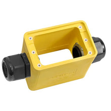 Leviton Single-Gang Portable Outlet Box Yellow 3099F-2Y