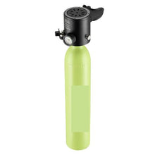 0.5L Mini Scuba Tank Portable Diving Cylinder with Refill Adapter Reusable Emergency Pony Bottle for Snorkeling