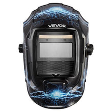 Auto Darkening Welding Helmet, 3.66" X 1.69" Solar-Powered, 2 Arc Sensors, Shade 4/9-13 for TIG MIG ARC Welding - CRIUS Series