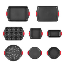 Carbon Steel Cookware Set for Baking Cookie Cake Muffin Bread (8 Pieces)