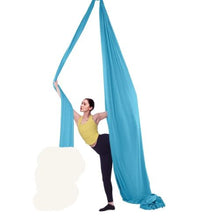 Aerial Yoga Hammock Swing 5.5 Yards 100 GSM Nylon Fabric Kit with Rigging Hardware