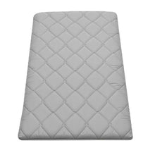 Japanese Tatami Mat Twin Foldable 9-Layer Floor Mattress with Storage Bag for Sleeping & Yoga (Gray)