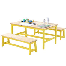 Toddler Learning Table and Bench Set