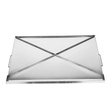 36x22 Inch Stainless Steel Flat Top Griddle - Universal Gas Grill Plate for BBQ Teppanyaki & Portable Cooking