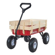 39" Pull-Along Toddler Wagon with Handle 330 lb Capacity for Kids Gardening Beach