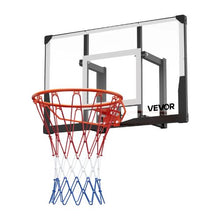 44" Wall-Mounted Basketball Hoop with PC Backboard for Playing