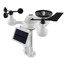 7-in-1 Wi-Fi Weather Station 7.5-Inch Color Display Solar Outdoor Sensor Temperature Humidity Wind & Rain