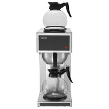 12-Cup Commercial Drip Coffee Maker with 2 Carafes & Warmer Plates – Stainless Steel Brewer for Restaurants Offices