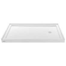 60 x 36 Inch Shower Base Single Threshold Acrylic Shower Pan Right Drain (White)