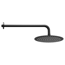 10" Round Rainfall Shower System with Handheld – (Matte Black)