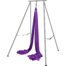 9.67 FT Aerial Yoga Frame & Hammock 551 LBS Capacity 13.1 Yards Hammock Indoor/Outdoor