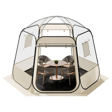 Pop-Up Bubble Tent – 10×9.2 Ft Clear Waterproof UV-Resistant Dome Tent for 4–8 Persons