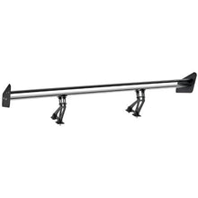 GT Wing Car Spoiler 53.1" Double Deck Adjustable Aluminum Rear Wing (Black)