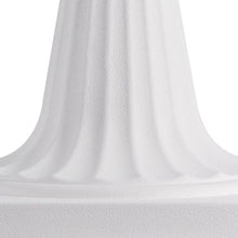 26.4" Plastic Urn Planters Classic Flower Pots for Indoor & Outdoor Décor (Set of 2) White