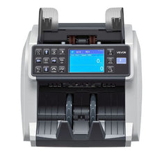Mixed Denomination Money Counter Machine with CIS/UV/MG/IR/DD/DBL/HLF/CHN Counterfeit Detection Multi-Currency Support External Display