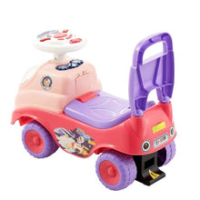 Ride-On Toddler Push Car with Horn & Music, 48.5 lbs Capacity, Under-Seat Storage, 19–36 Months