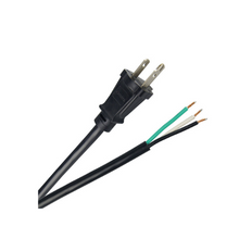 6' Ft 16/3 SJTW Black Round Indoor Replacement Power Supply Cord Power Supply Cord 9706SW8808 (Pack of 25)