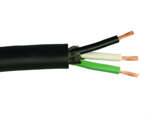 1000' 2/3 SOOW Black Portable Power Cable 600V UL CSA