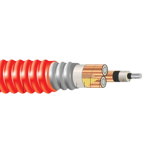 750 MCM 3C MV-105 Aluminum Interlocked Armor NL-EPR 133% Insulation PVC Red Jacket 15kV