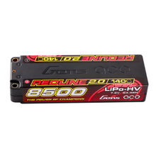 Gens Ace 8500mAh 2S1P 7.6VHardCase 58# Redline 2.0 Series Lipo Battery With 5.0mm Bullet GEA85002S14D5