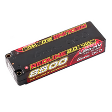Gens Ace 8500mAh 2S1P 7.6VHardCase 58# Redline 2.0 Series Lipo Battery With 5.0mm Bullet GEA85002S14D5